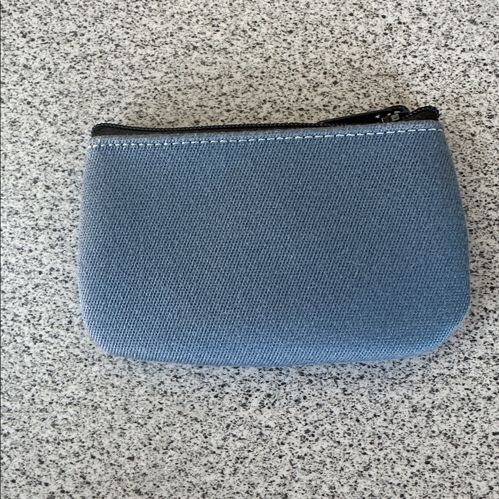 Dooney & Bourke Denim Blue Coin Pouch - Picture 2 of 6